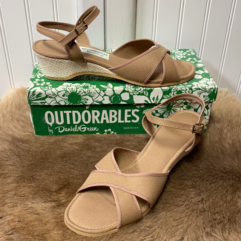 Vtg Daniel Green Outdorables Sandals 10